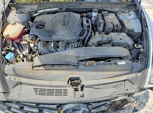 KMHL14JA2NA225431 2022 HYUNDAI SONATA Gray Սալոնի հետևի տեսք