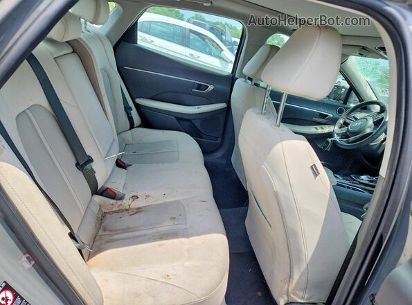 KMHL14JA2NA225431 2022 HYUNDAI SONATA Gray Հետևի նստատեղերի տեսք