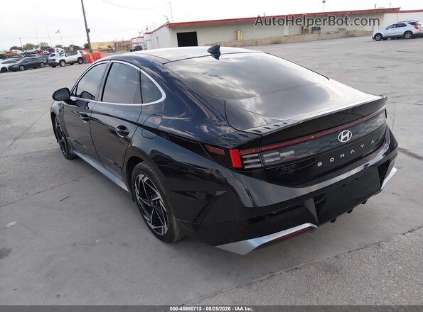 KMHL14JA2RA397254 2024 HYUNDAI SONATA Black Հետևի ձախ