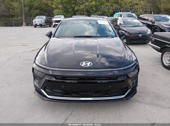 KMHL14JA2RA397254 2024 HYUNDAI SONATA Black Սարքավորումների վահանակի տեսք