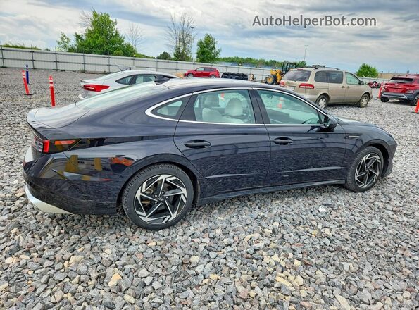 KMHL14JA2SA433840 2025 HYUNDAI SONATA Черный Задняя правая четверть