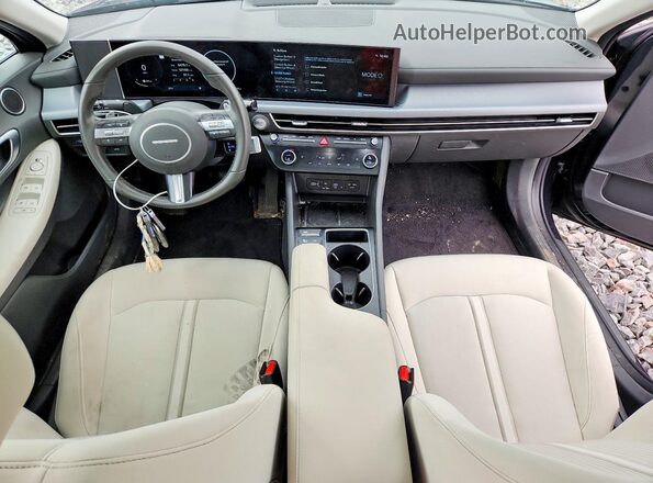 KMHL14JA2SA433840 2025 HYUNDAI SONATA Черный Вид панели приборов