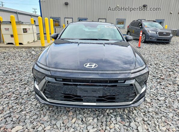 KMHL14JA2SA433840 2025 HYUNDAI SONATA Черный Вид спереди