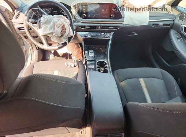 KMHL14JA3NA245641 2022 HYUNDAI SONATA Gray წინა პანელის ხედი