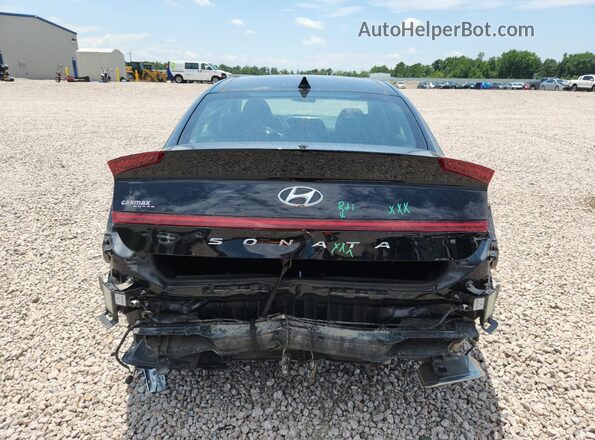 KMHL14JA3PA329428 2023 HYUNDAI SONATA Black Вид ззаду
