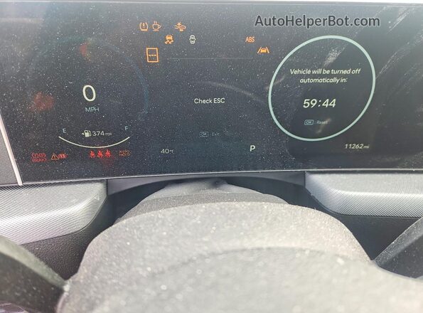 KMHL14JA3SA490306 2025 HYUNDAI SONATA Черный Вид щитка приборов
