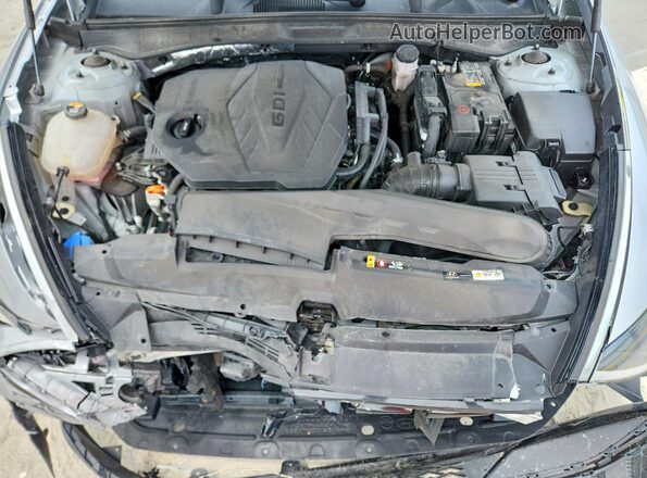 KMHL14JA8PA309501 2023 HYUNDAI SONATA Серебряный Вид задней части салона