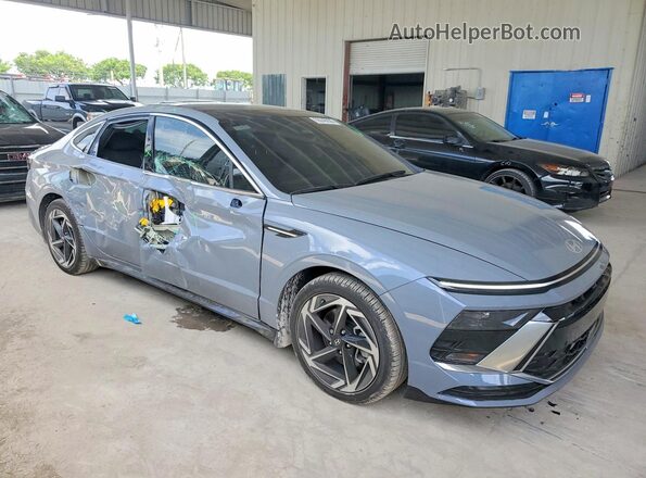 KMHL14JA9SA430465 2025 HYUNDAI SONATA Silver Przód prawy