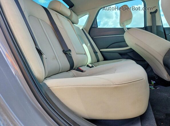 KMHL14JAXRA386308 2024 HYUNDAI SONATA Gray Հետևի նստատեղերի տեսք