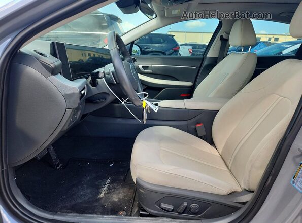 KMHL14JAXRA386308 2024 HYUNDAI SONATA Gray Սալոնի դիմացի տեսք