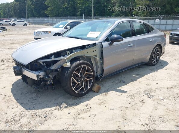 KMHL14JC6PA330770 2023 HYUNDAI SONATA Gray Przód lewy