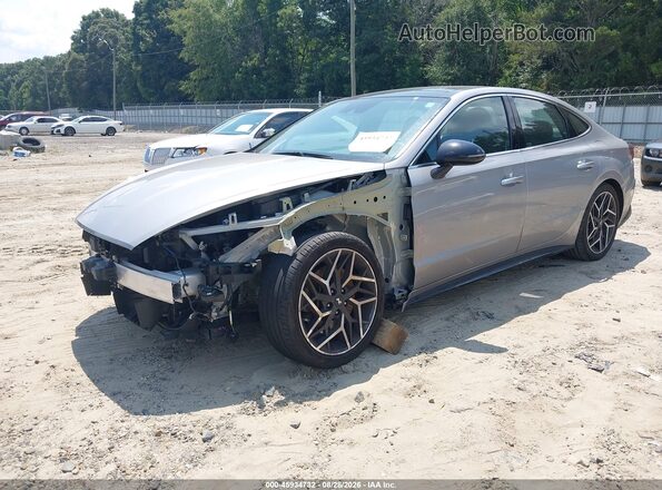 KMHL14JC6PA330770 2023 HYUNDAI SONATA Gray Widok z przodu