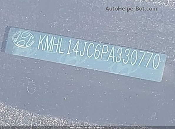 KMHL14JC6PA330770 2023 HYUNDAI SONATA Gray 