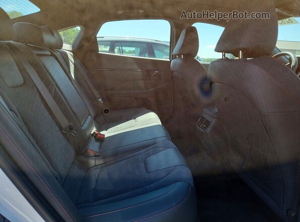 KMHL14JCXNA236887 2022 HYUNDAI SONATA White Вид задніх сидінь