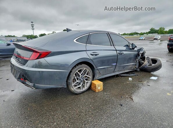 KMHL14JCXPA336863 2023 HYUNDAI SONATA Gray უკანა მარჯვენა
