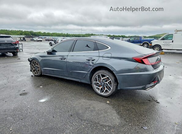 KMHL14JCXPA336863 2023 HYUNDAI SONATA Gray უკანა მარცხენა