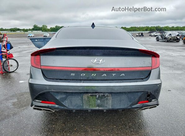 KMHL14JCXPA336863 2023 HYUNDAI SONATA Gray უკანა ხედი