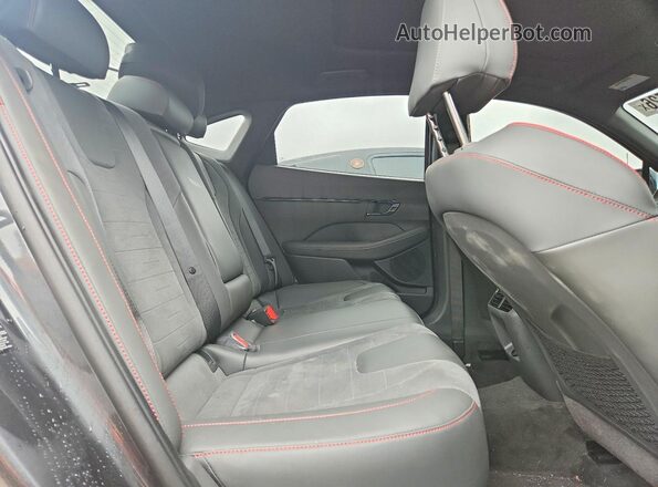 KMHL14JCXPA336863 2023 HYUNDAI SONATA Gray უკანა სავარძლების ხედი