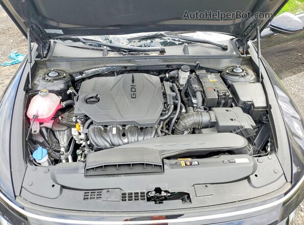 KMHL24JA1SA465496 2025 HYUNDAI SONATA Черный Вид задней части салона