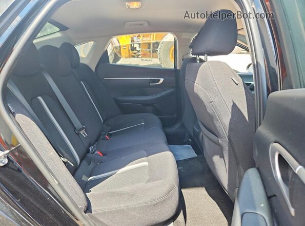 KMHL24JA1SA494626 2025 HYUNDAI SONATA Black Widok tylnych siedzeń