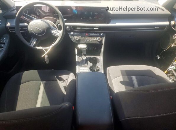KMHL24JA2SA429963 2025 HYUNDAI SONATA Blue Вид панелі приладів