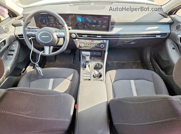 KMHL24JA3SA487693 2025 HYUNDAI SONATA Белый Вид панели приборов