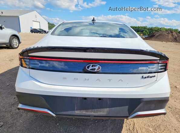 KMHL24JA3SA487693 2025 HYUNDAI SONATA Белый Вид сзади