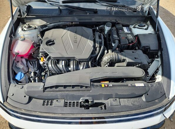 KMHL24JA3SA487693 2025 HYUNDAI SONATA Белый Вид задней части салона