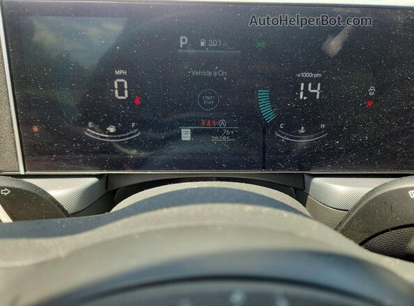 KMHL24JA4SA433271 2025 HYUNDAI SONATA Silver Вид щитка приладів
