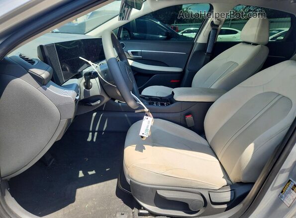 KMHL24JA4SA433271 2025 HYUNDAI SONATA Silver Вид салону спереду
