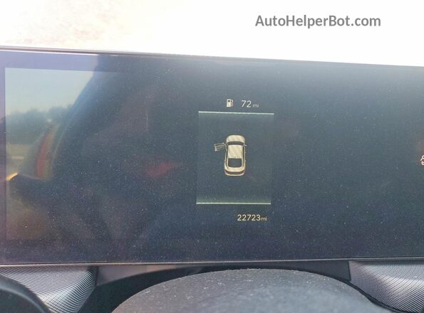 KMHL24JA8SA433421 2025 HYUNDAI SONATA Black Widok zestawu wskaźników