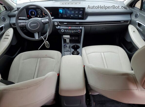 KMHL24JA9SA465469 2025 HYUNDAI SONATA White წინა პანელის ხედი