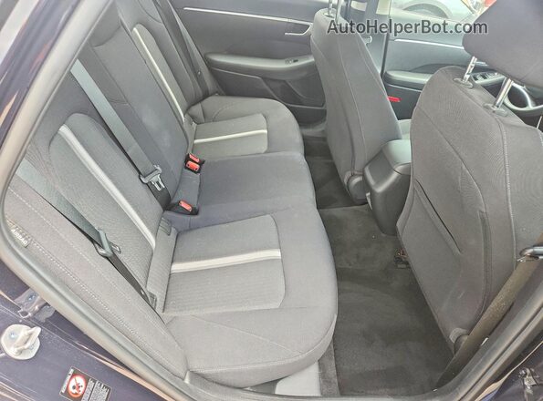 KMHL24JAXPA265661 2023 HYUNDAI SONATA Черный Вид задних сидений