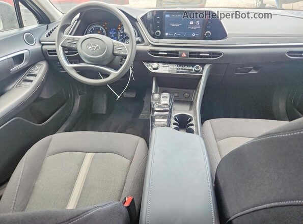 KMHL24JAXPA265661 2023 HYUNDAI SONATA Черный Вид панели приборов