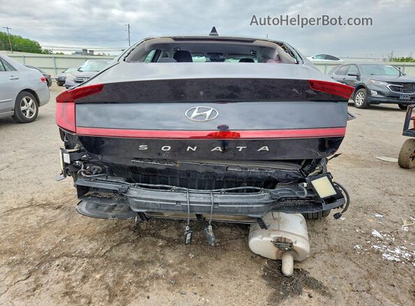 KMHL24JAXPA335854 2023 HYUNDAI SONATA Black Հետևի տեսք