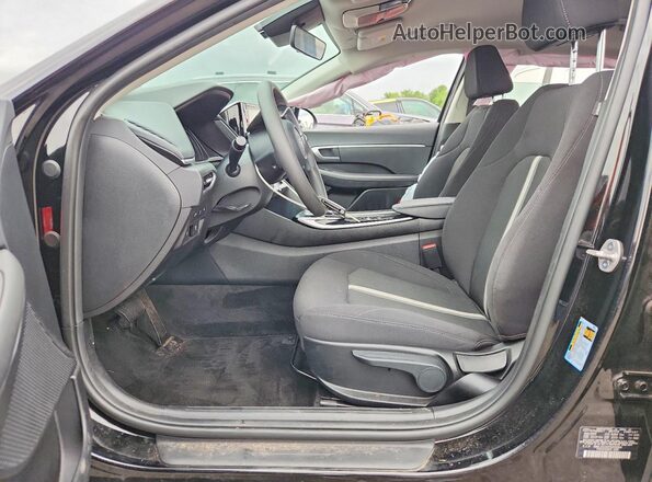 KMHL24JAXPA335854 2023 HYUNDAI SONATA Black Սալոնի դիմացի տեսք
