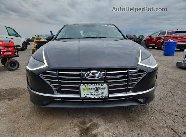 KMHL24JAXPA335854 2023 HYUNDAI SONATA Black Դիմացի տեսք