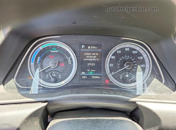 KMHL24JJ0MA023957 2021 HYUNDAI SONATA Черный Вид щитка приборов