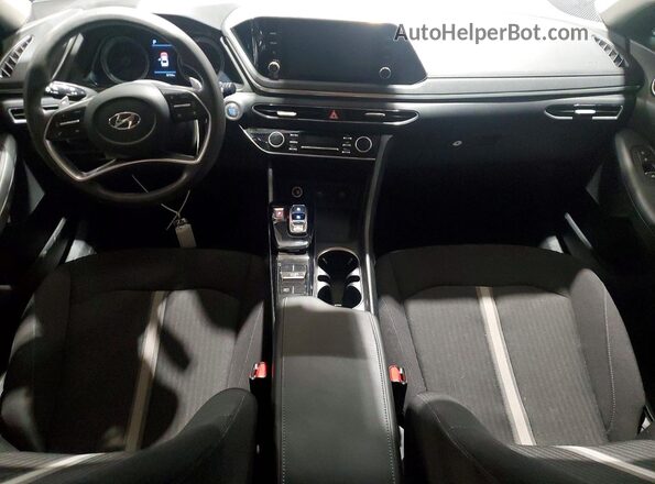 KMHL24JJ2MA029176 2021 HYUNDAI SONATA Gray Widok deski rozdzielczej