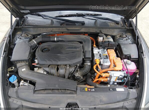 KMHL24JJ2MA030571 2021 HYUNDAI SONATA Серый Вид сзади