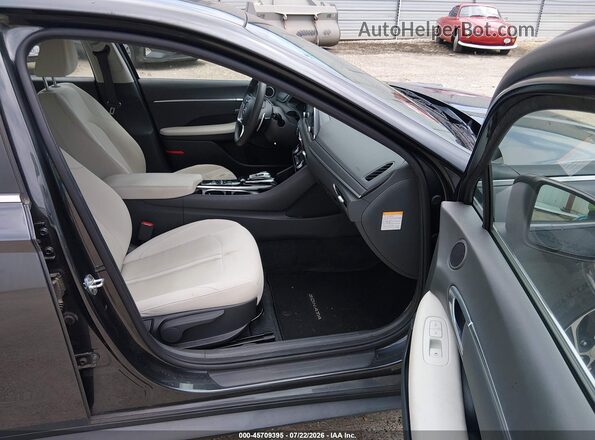KMHL24JJ2MA030571 2021 HYUNDAI SONATA Серый Вид салона спереди