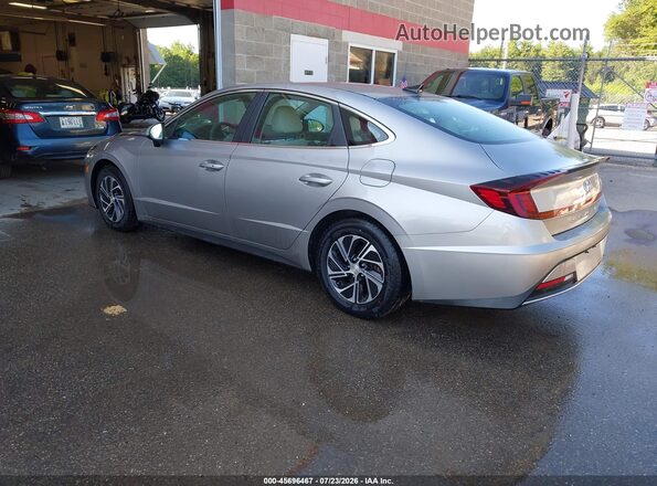 KMHL24JJ4MA033360 2021 HYUNDAI SONATA Серебряный Задняя левая четверть