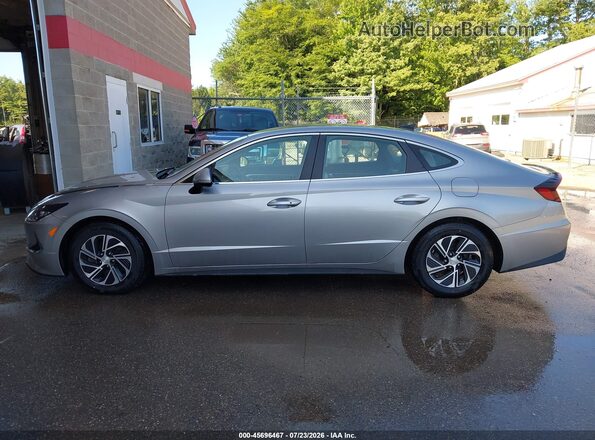 KMHL24JJ4MA033360 2021 HYUNDAI SONATA Серебряный Панорамный вид салона 360°
