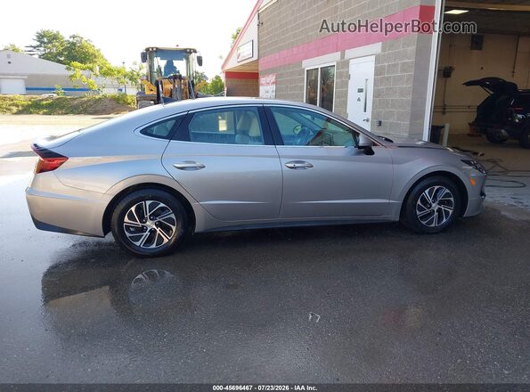 KMHL24JJ4MA033360 2021 HYUNDAI SONATA Серебряный Вид задней части салона