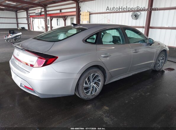 KMHL24JJ8MA029327 2021 HYUNDAI SONATA Silver Задня права чверть