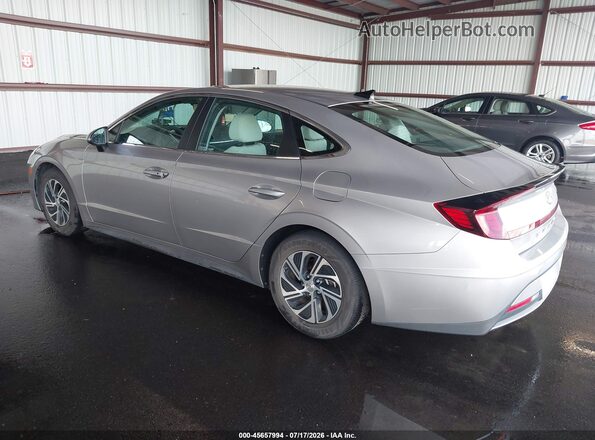KMHL24JJ8MA029327 2021 HYUNDAI SONATA Silver Задня ліва чверть