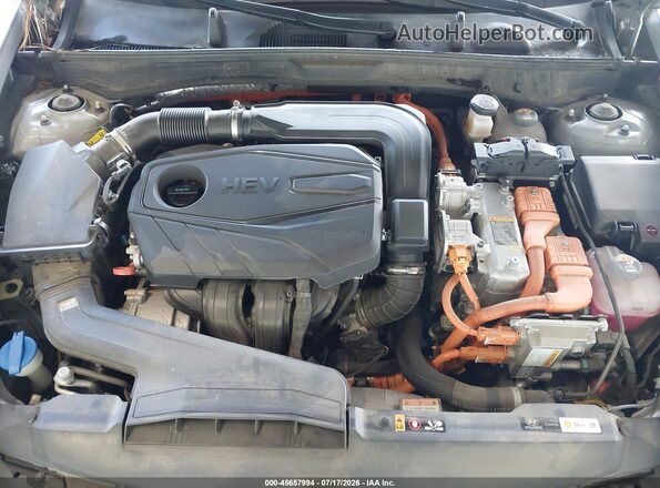 KMHL24JJ8MA029327 2021 HYUNDAI SONATA Silver Вид ззаду