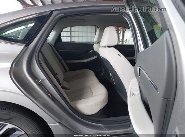 KMHL24JJ8MA029327 2021 HYUNDAI SONATA Silver Вид наклейки з VIN-кодом