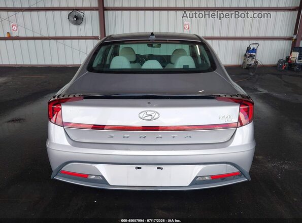 KMHL24JJ8MA029327 2021 HYUNDAI SONATA Silver 
