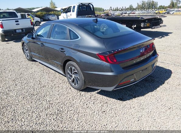 KMHL24JJ8MA030588 2021 HYUNDAI SONATA Black Trasero izquierdo